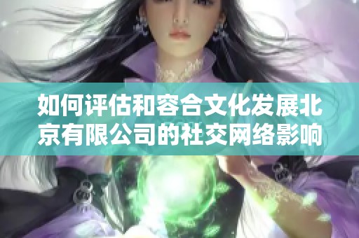 如何评估和容合文化发展北京有限公司的社交网络影响力