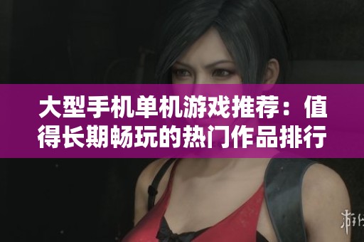 大型手机单机游戏推荐：值得长期畅玩的热门作品排行