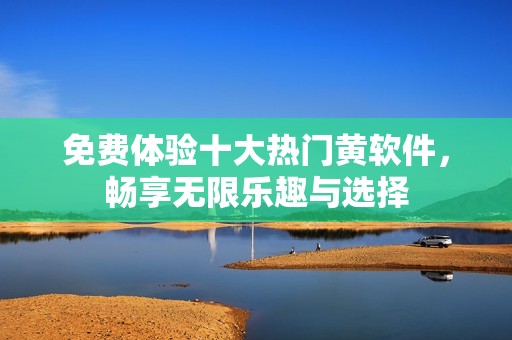 免费体验十大热门黄软件，畅享无限乐趣与选择