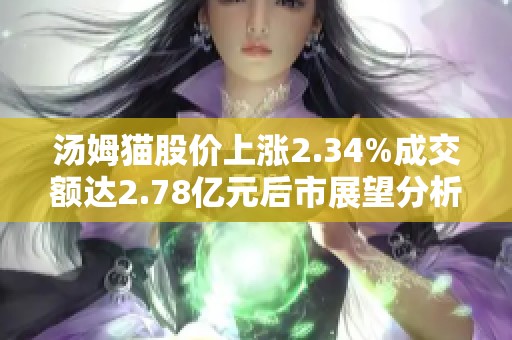 汤姆猫股价上涨2.34%成交额达2.78亿元后市展望分析