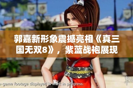 郭嘉新形象震撼亮相《真三国无双8》，紫蓝战袍展现智者风范