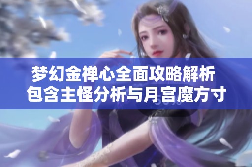 梦幻金禅心全面攻略解析 包含主怪分析与月宫魔方寸攻略