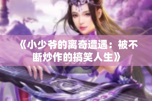 《小少爷的离奇遭遇：被不断炒作的搞笑人生》