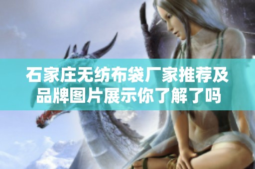 石家庄无纺布袋厂家推荐及品牌图片展示你了解了吗