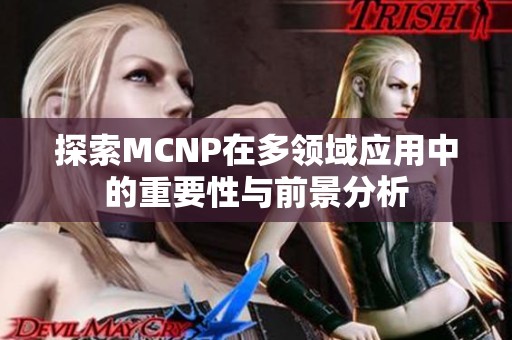 探索MCNP在多领域应用中的重要性与前景分析