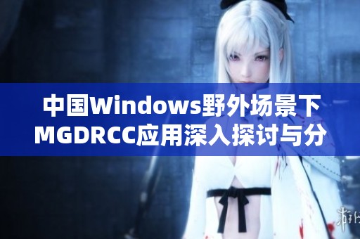 中国Windows野外场景下MGDRCC应用深入探讨与分析