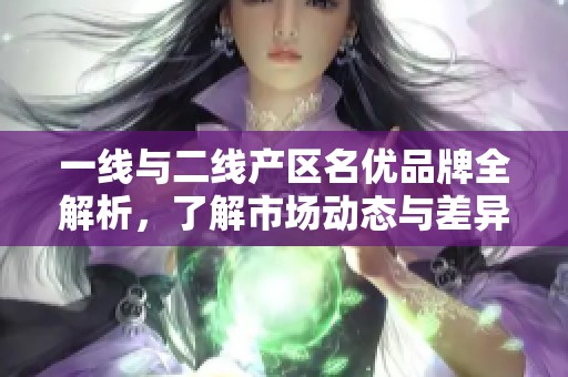 一线与二线产区名优品牌全解析，了解市场动态与差异