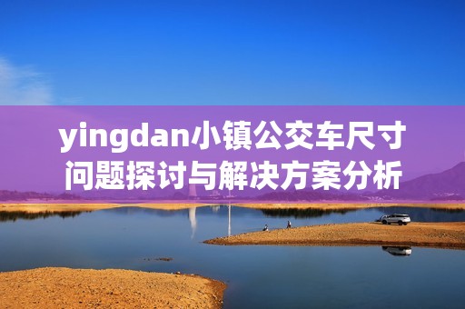 yingdan小镇公交车尺寸问题探讨与解决方案分析