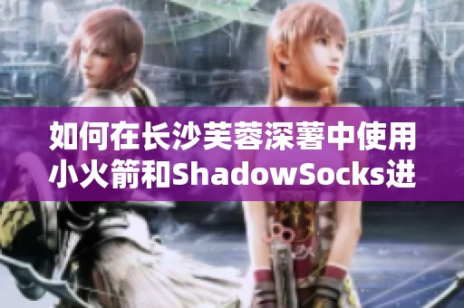 如何在长沙芙蓉深薯中使用小火箭和ShadowSocks进行网络订阅