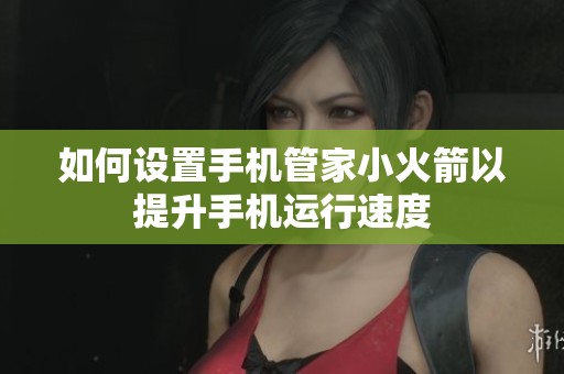 如何设置手机管家小火箭以提升手机运行速度