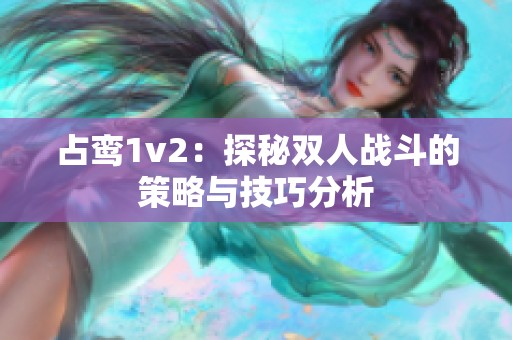 占鸾1v2：探秘双人战斗的策略与技巧分析