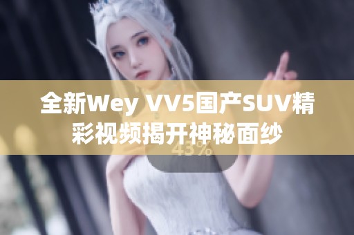 全新Wey VV5国产SUV精彩视频揭开神秘面纱