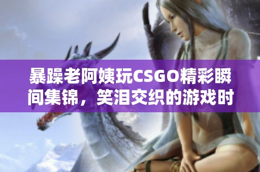 暴躁老阿姨玩CSGO精彩瞬间集锦，笑泪交织的游戏时光