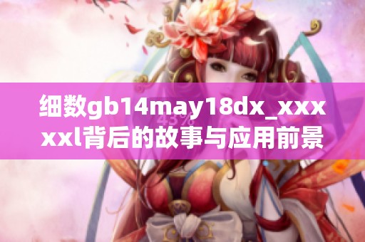 细数gb14may18dx_xxxxxl背后的故事与应用前景