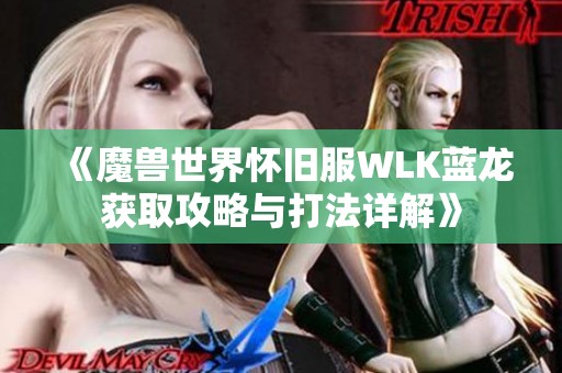 《魔兽世界怀旧服WLK蓝龙获取攻略与打法详解》