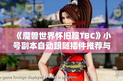 《魔兽世界怀旧服TBC》小号副本自动跟随插件推荐与使用指南