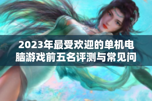 2023年最受欢迎的单机电脑游戏前五名评测与常见问题解析