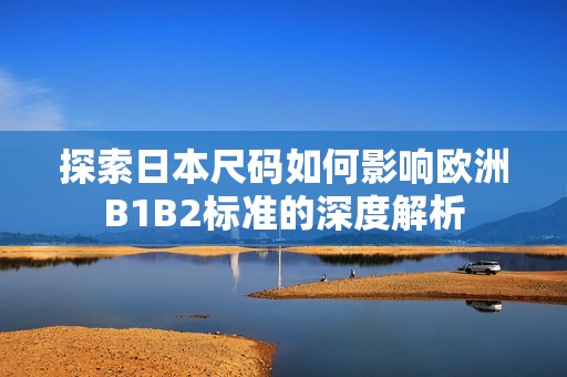 探索日本尺码如何影响欧洲B1B2标准的深度解析