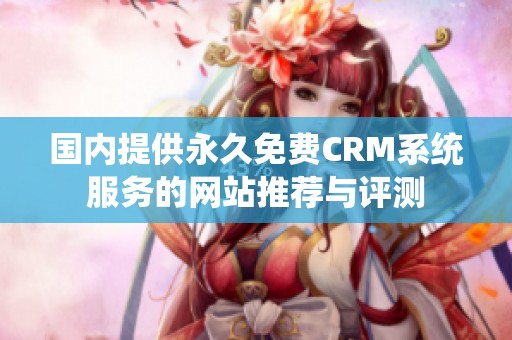 国内提供永久免费CRM系统服务的网站推荐与评测