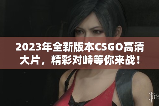 2023年全新版本CSGO高清大片，精彩对峙等你来战！