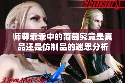 师尊乖乖中的葡萄究竟是真品还是仿制品的迷思分析