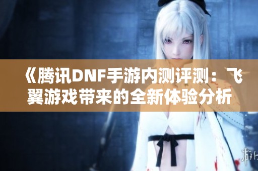 《腾讯DNF手游内测评测：飞翼游戏带来的全新体验分析》