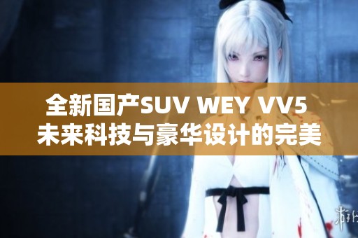 全新国产SUV WEY VV5 未来科技与豪华设计的完美结合