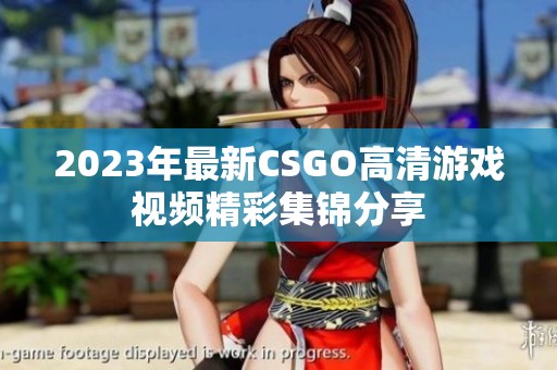 2023年最新CSGO高清游戏视频精彩集锦分享