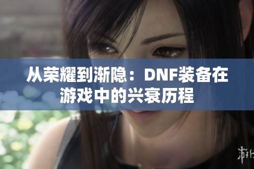 从荣耀到渐隐：DNF装备在游戏中的兴衰历程