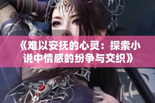 《难以安抚的心灵：探索小说中情感的纷争与交织》