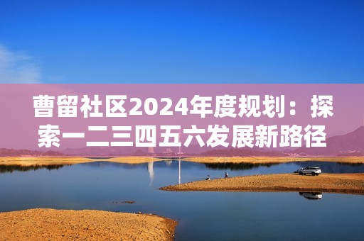 曹留社区2024年度规划：探索一二三四五六发展新路径