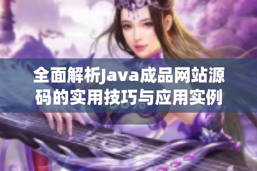 全面解析Java成品网站源码的实用技巧与应用实例